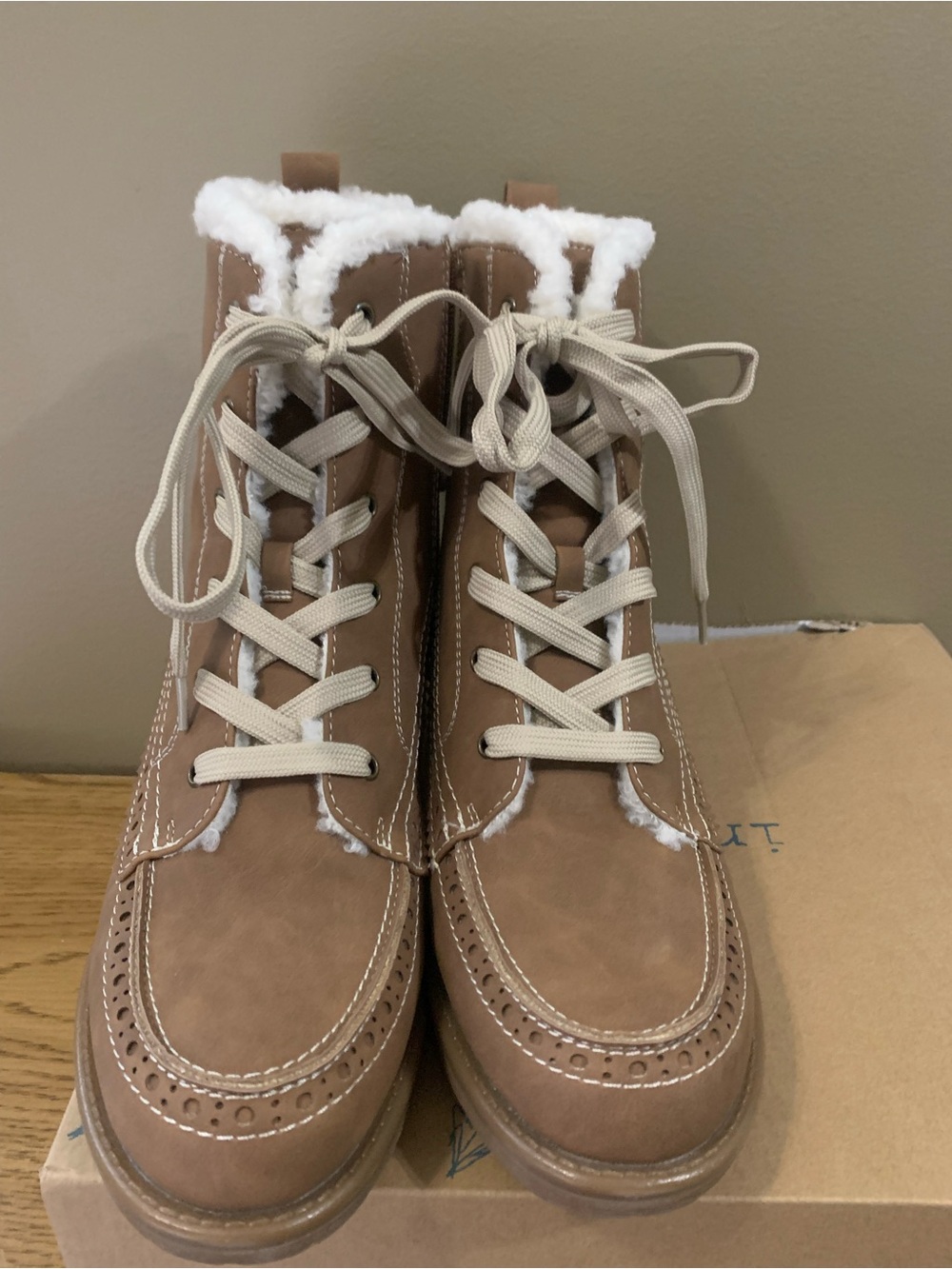 Journee Indigo Road Soft Lined Combat Boots
